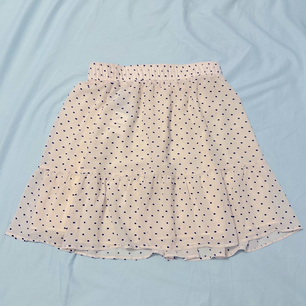 LOFT xxs petite polka dot skirt